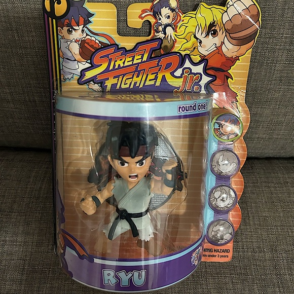 Street Fighter Jr. Round One Ryu Action Figure - Picture 1 of 8